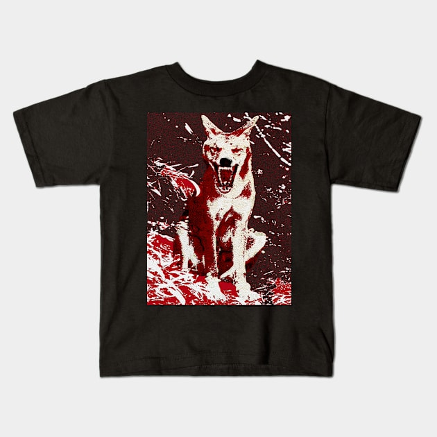 Dingo Kids T-Shirt by zuzudesign